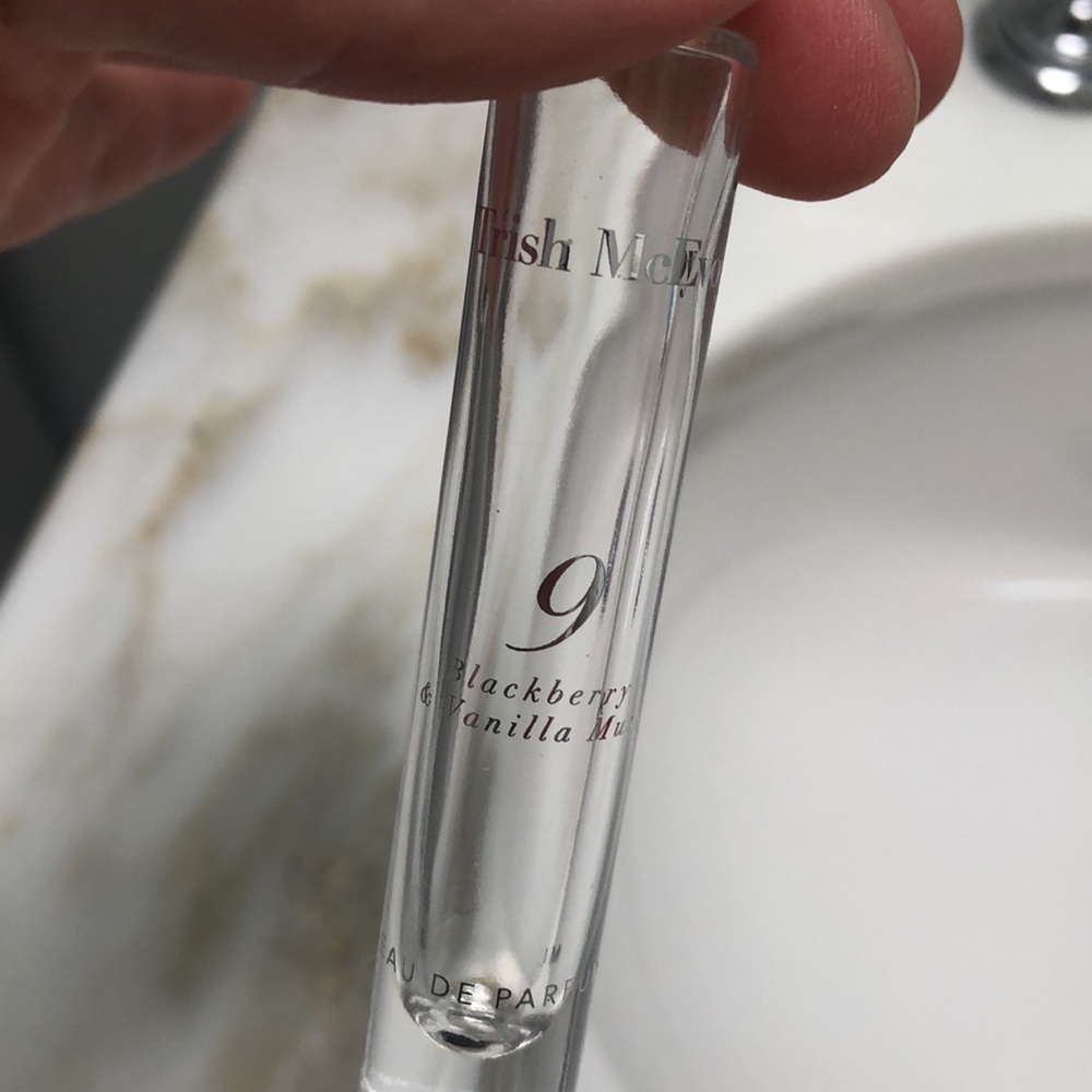 Trish McEvoy refillable travel perfume bottle. Originally Blackberry & Vanilla. - Picture 3 of 4